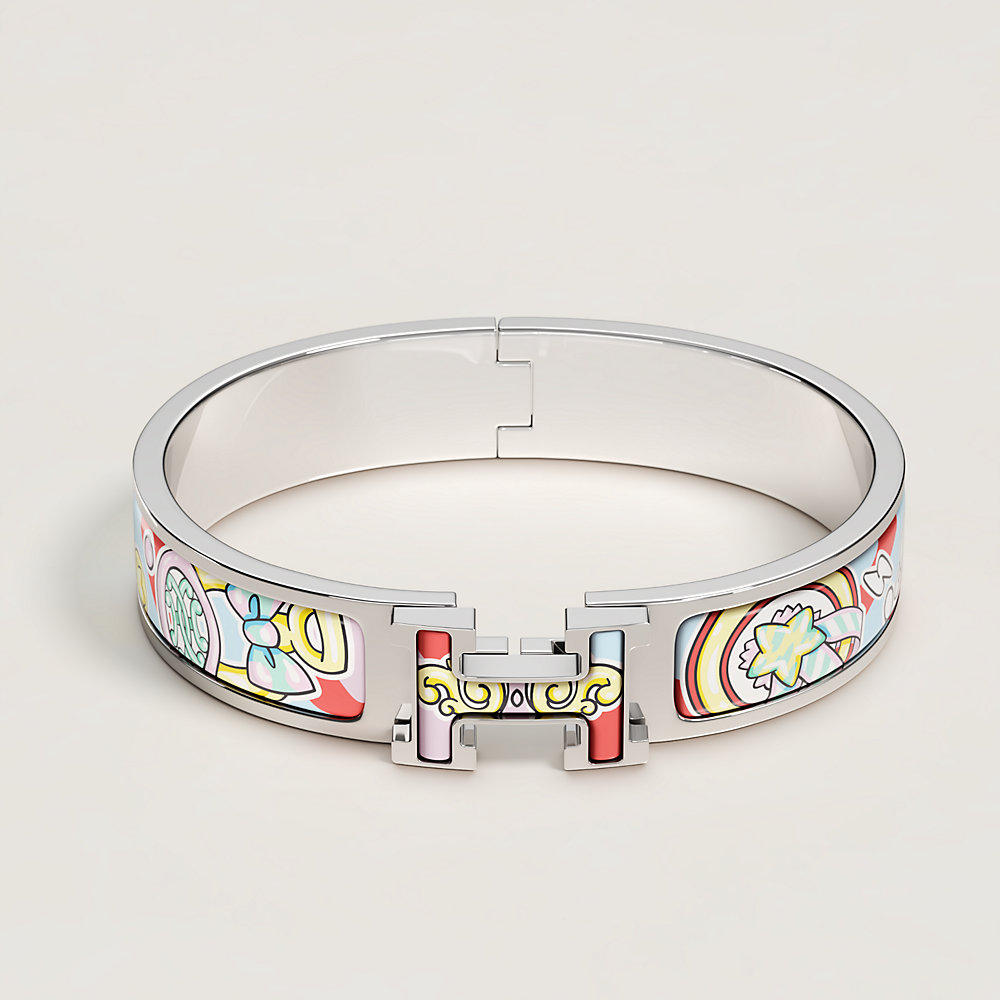 Clic H Candy Libris bracelet - Yellow | Hermès Finland