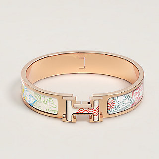 Clic H Carte Postale bracelet | Hermès USA