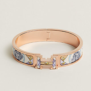 HERMES ブレスレット Clic H Colliers et Chiens Clic H bracelet | Hermès USA