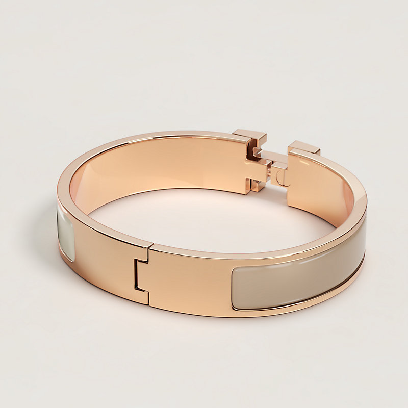アクセサリー Hermes H Click Bracelet Clic H Mystere au 24 bracelet | Hermès Mainland China