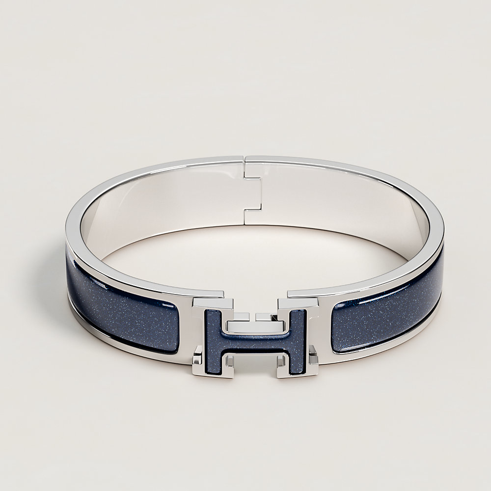 ◆HERMES◆ Bracciale Clic H Glitter ブレスレット Clic H Glitter bracelet | Hermès USA