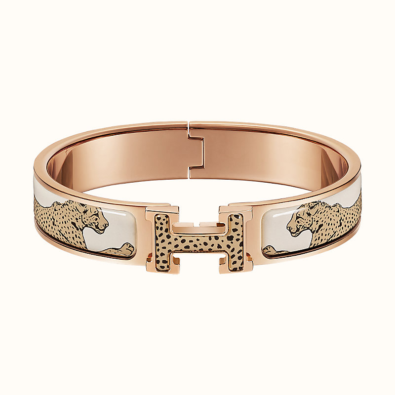 clic h guepards bracelet