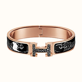 hermes bracelet leopard