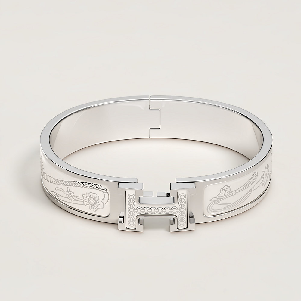 Clic H Herbier Equestre bracelet | Hermès USA