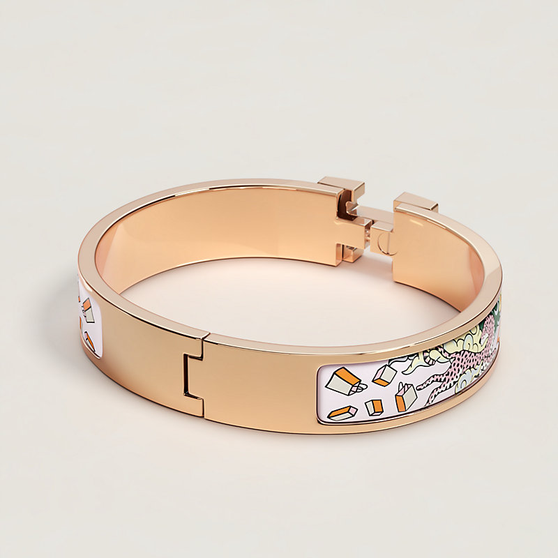 Hermes White Gold Diamond Collier de Chien CDC Bracelet SH Bangle Cuff –  MAISON de LUXE