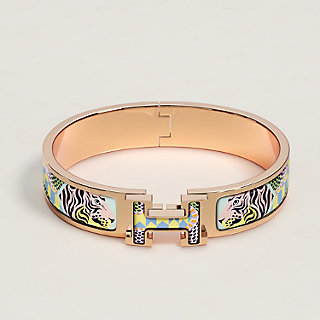 【HERMES】Clic Clac H ブレスレット ランタン、バルーン Clic H Lanternes, Ballons et Cocardes bracelet | Hermès UAE