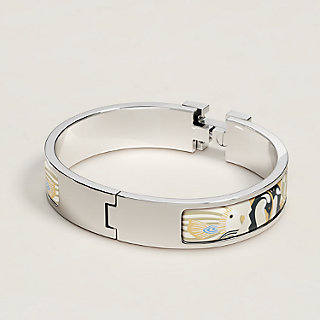 【HERMES】Clic Clac H ブレスレット ランタン、バルーン Clic H Lanternes, Ballons et Cocardes bracelet | Hermès UAE