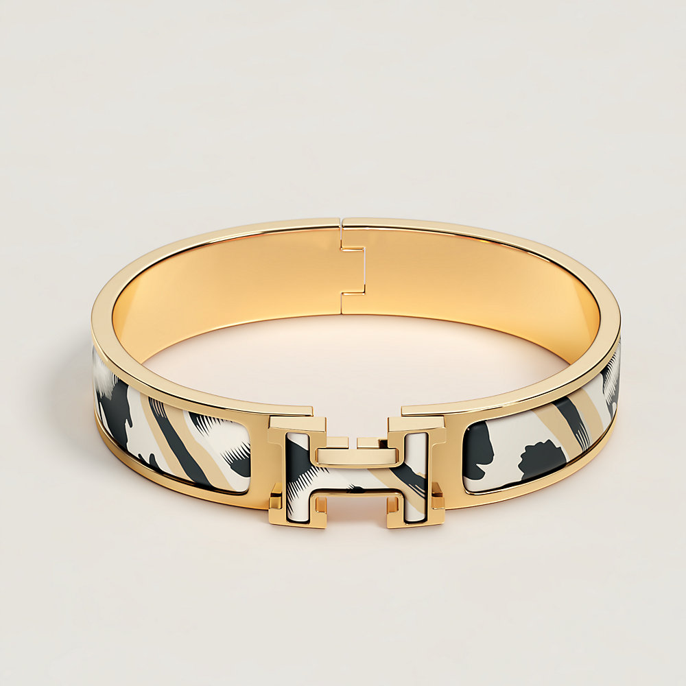 Clic H Le Chat Carre bracelet | Hermès UK