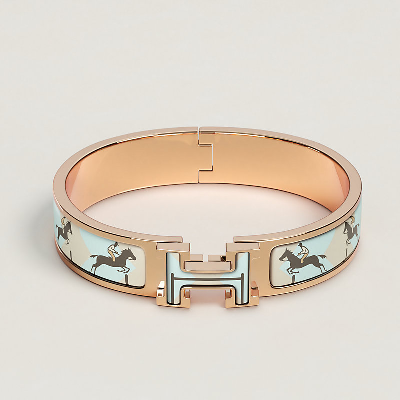 Hermes bracelet DANDY PAVANE Vaux Swift souffle yellow silver France  length71cm | eBay