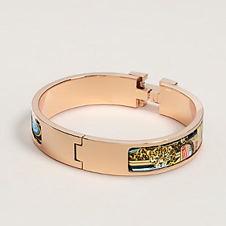 Clic H Les Douze Leopards bracelet | Hermès USA