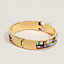 Clic H Mystere au 24 bracelet, View: Back, back, view 3 of 3