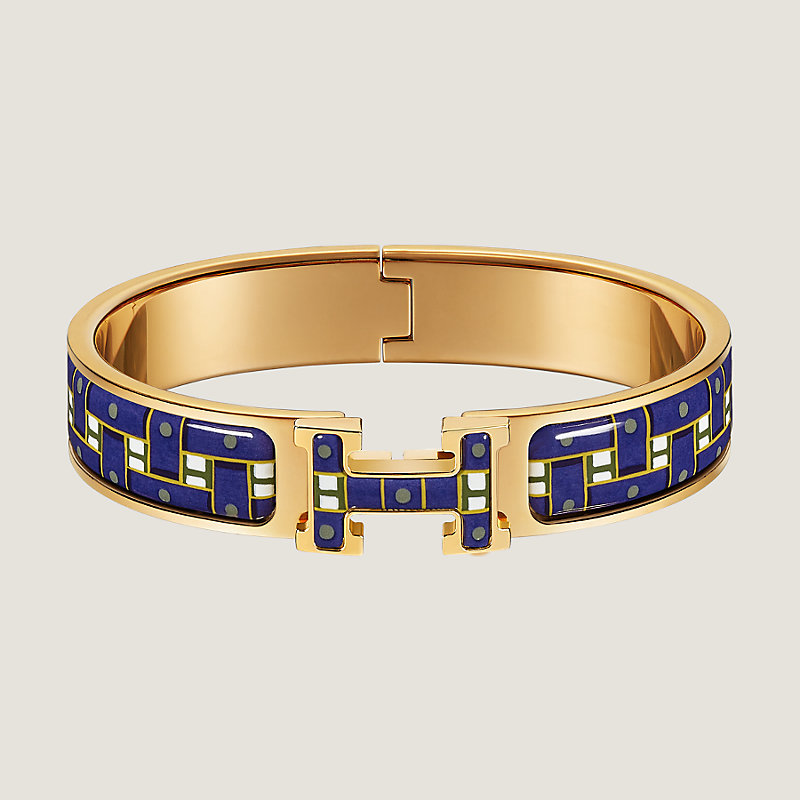 Hermes Violet Clic H Bracelet – THE CLOSET