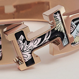 Clic H Sous un Battement d'Ailes bracelet - Pink | Hermès USA