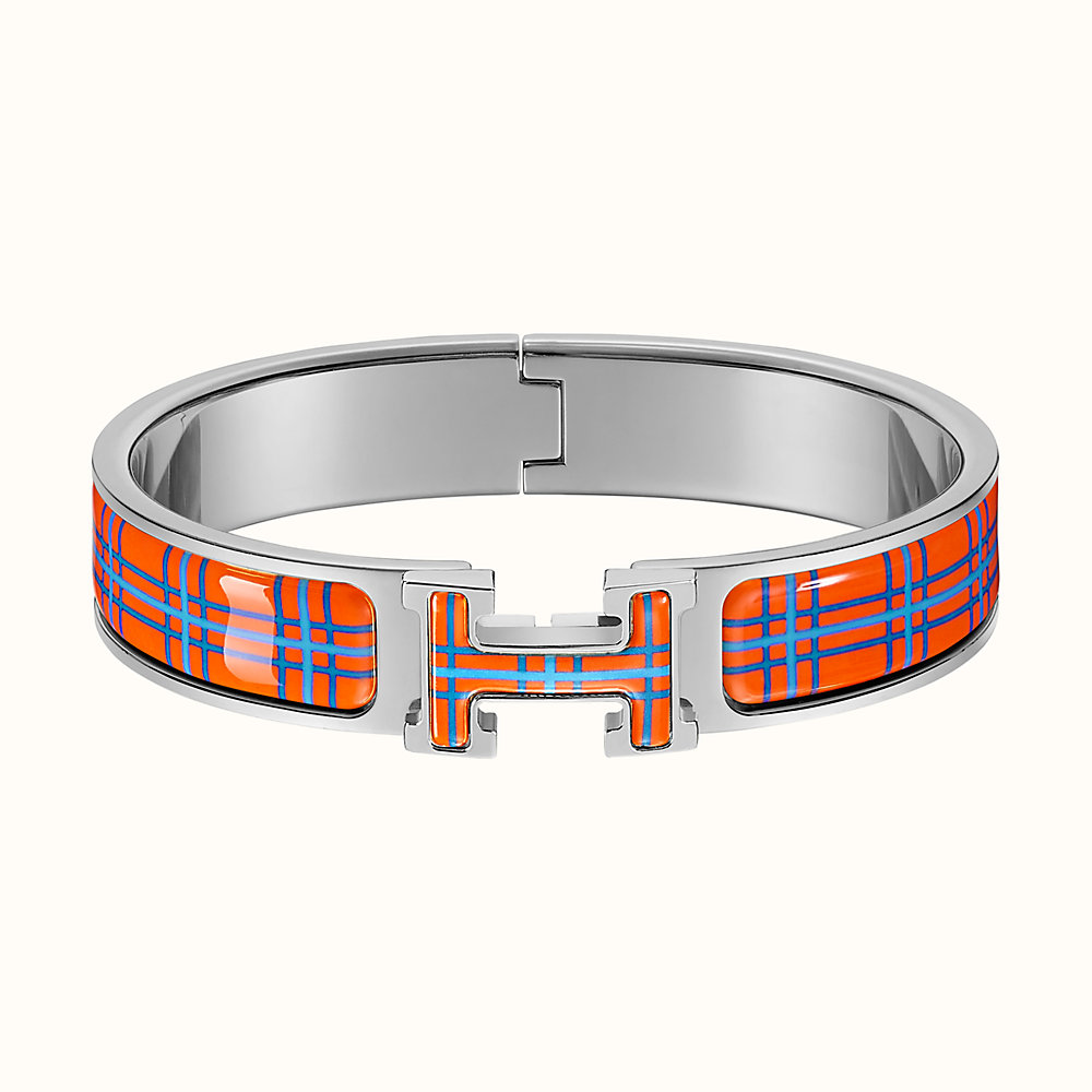 Clic H Tartan bracelet | Hermès Finland