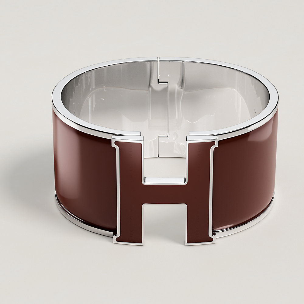 HERMES♩カルメン Clic H XL Midnight bracelet | Hermès USA