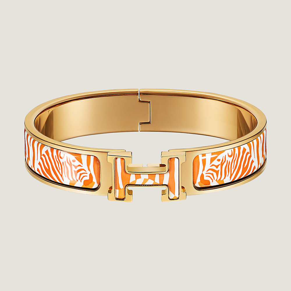 Clic H Zebres de Tanzanie bracelet | Hermès UK
