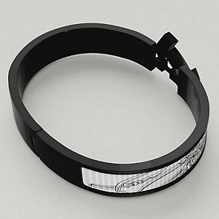 Clic HH Brides de Gala Eye Liner bracelet - White | Hermès USA