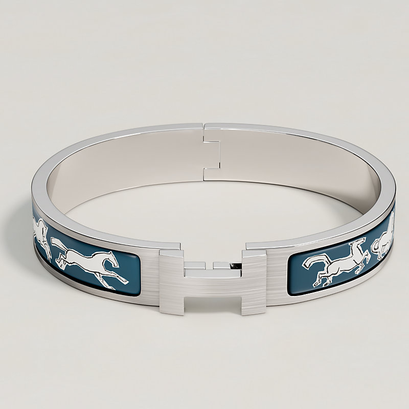 Clic HH Chevaux en Liberte bracelet | Hermès Australia