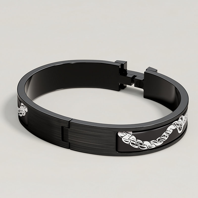 HERMES LE BRACELET クリックHH メンズ clic-hh-hermes-metallique-