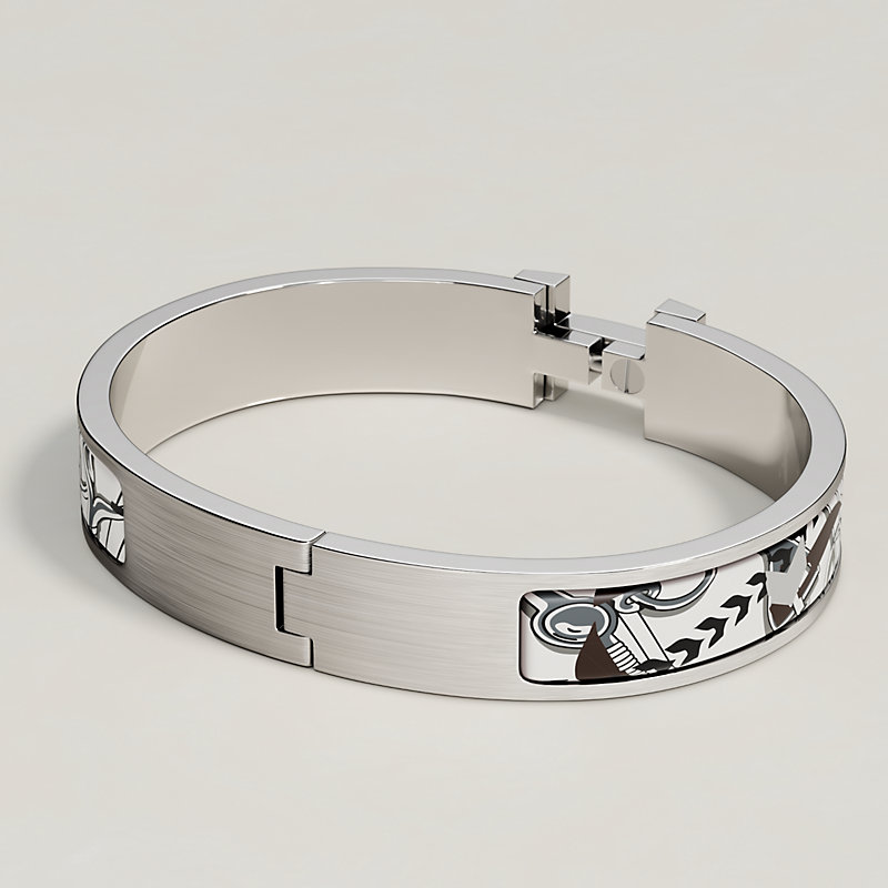 Clic HH Panoplie Equestre Imprimeur Fou bracelet | Hermès USA