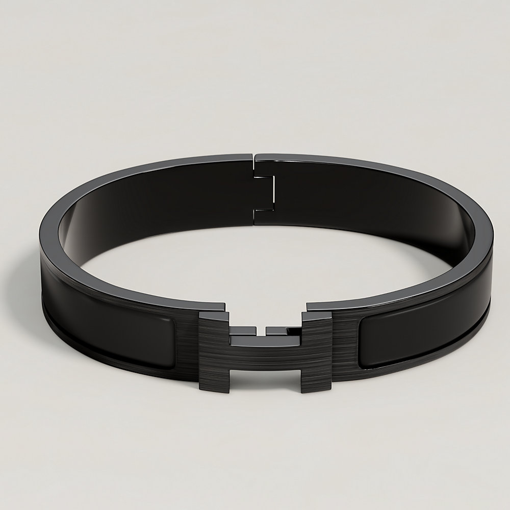 Hermh ブラックメタル　BLACKL Clic HH So Black 브레이슬릿 | Hermès - 에르메스 대한민국