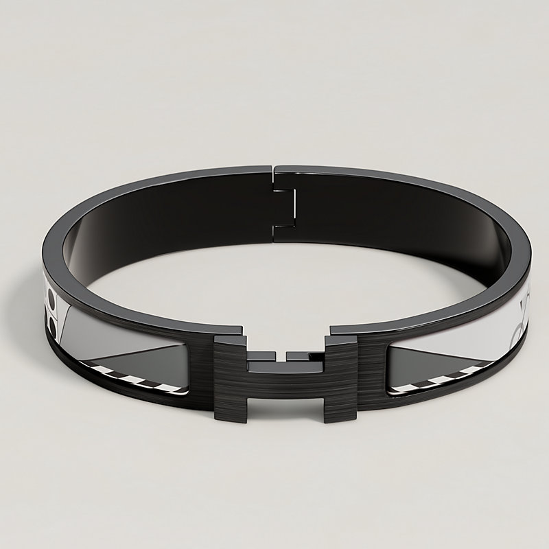 Clic HH Top Depart bracelet - White | Hermès Singapore