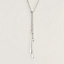 Clou de forge lariat necklace, View: front, front, view 3 of 3