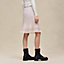 "Clous" drawstring tulip skirt, View: Worn, worn, view 3 of 5