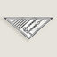 Coaching double face triangle scarf, View: Flat, flat, view 3 of 4