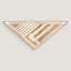 Coaching double face triangle scarf, View: Flat, flat, view 3 of 4