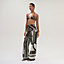 View: Worn, "Coaching Remix" beach bustier jumpsuit
