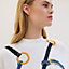 "Coaching Remix" boxy fit t-shirt, View: Worn, worn, view 4 of 4