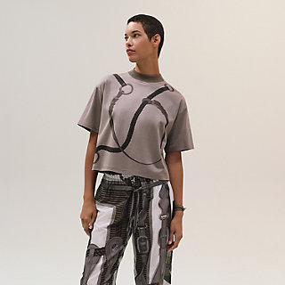 HERMES マキシTシャツ Coaching Remix Coaching Remix
