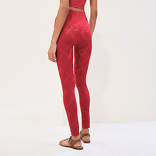 洗練シルエット HERMES Legging Coaching Remix レギンス Coaching Remix leggings | Hermès USA