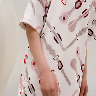 【一枚でエレガント】HERMES Coaching Remixドレス coaching-remix-loose-fit-dress