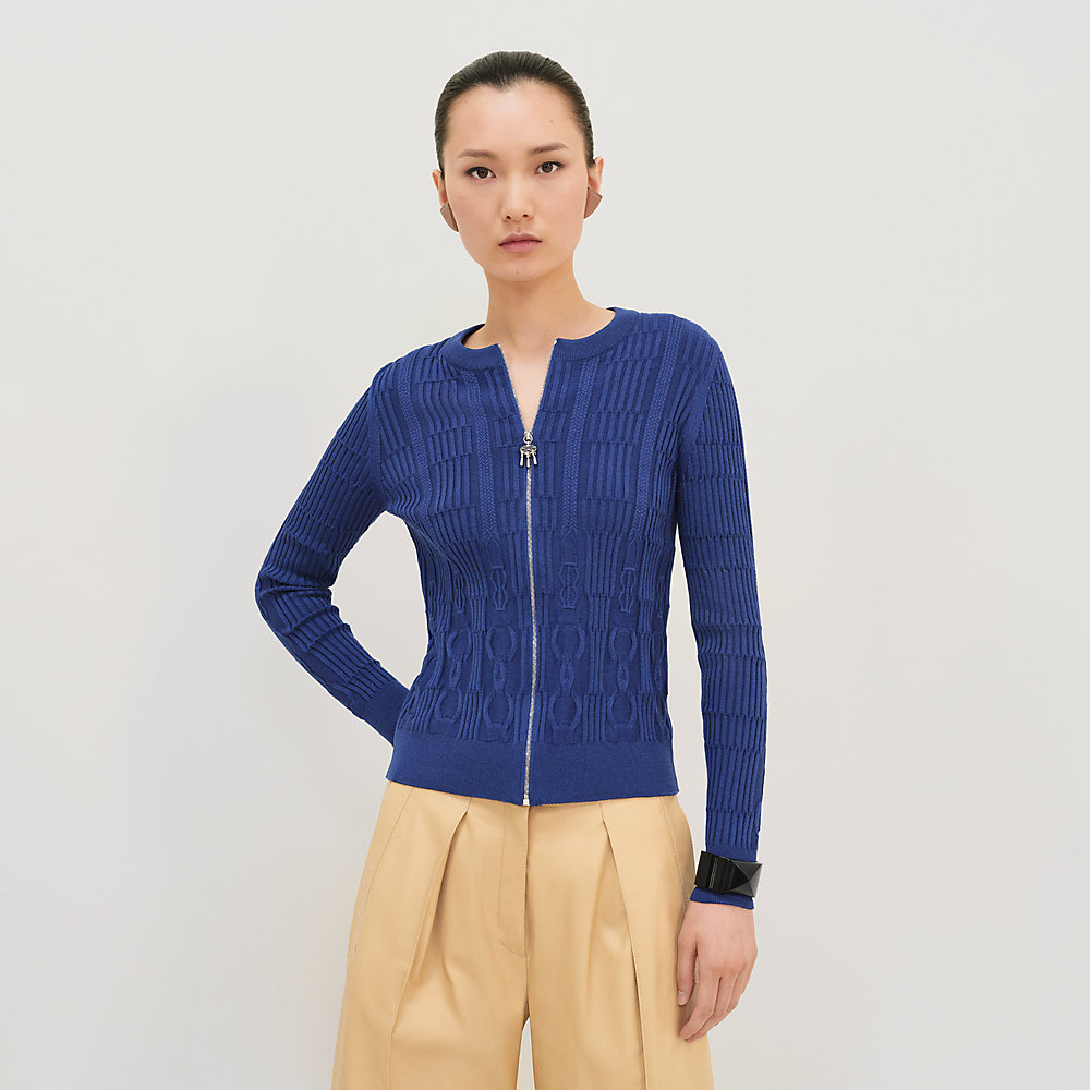 HERMES 26S KNIT CARDIGAN 496