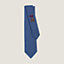 Cocorico heavy silk tie, View: Folded, folded, view 1 of 2