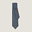 Cocorico heavy silk tie, View: Folded, folded, view 1 of 1