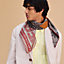 Cocoricooooo! scarf 100, View: Worn, worn, view 1 of 3