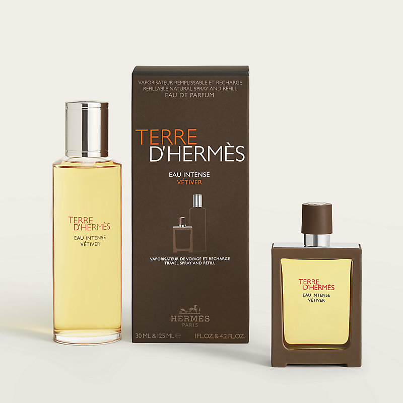 Cofanetto Terre d'Hermès Eau Intense Vétiver Eau de Parfum - 155 ml