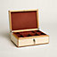 Coffret Amalthée en Biais pour 4 montres et bijoux, grand modèle, Vue: vue de face, front, vue 2 sur 6