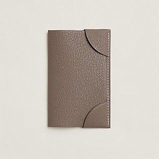 Coins de Malle card holder - Beige | Hermès USA