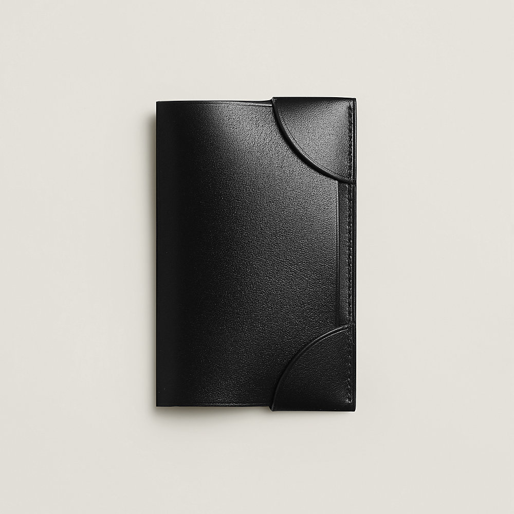 Coins de Malle card holder - Orange | Hermès USA