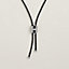 Collier bolo tie Tournis Tressé, Vue: vue de face, front, vue 1 sur 3