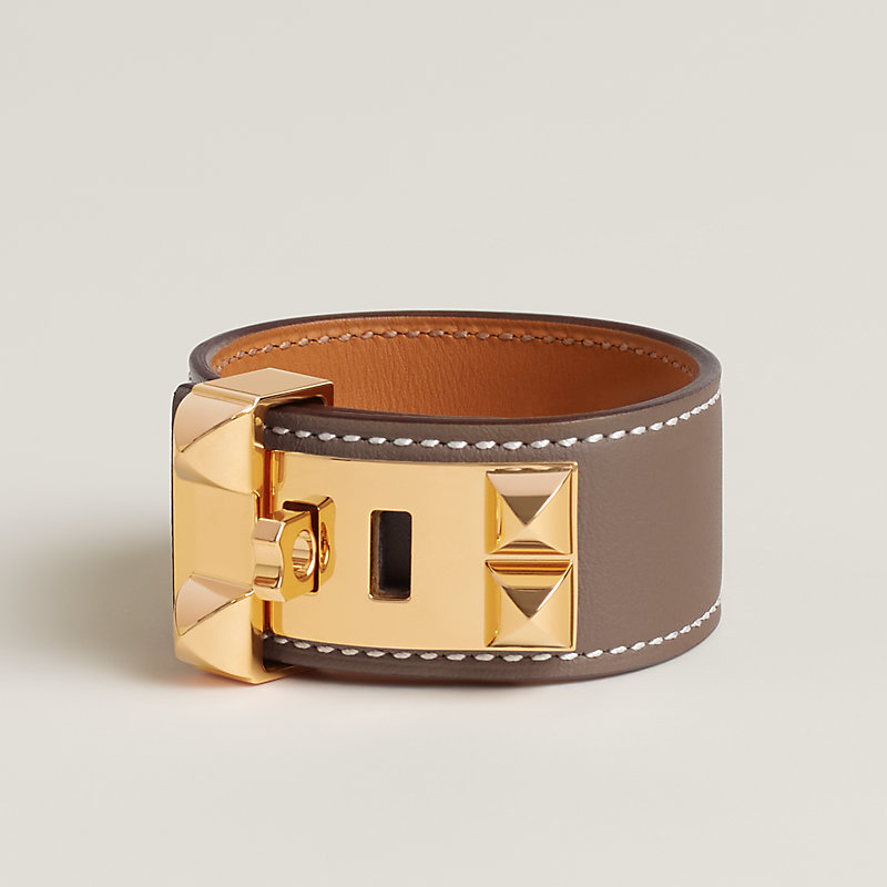 【上品☆】Hermes Collier de Chien 24 Disco Faubourg Collier de Chien 24 Disco Faubourg bracelet | Hermès USA