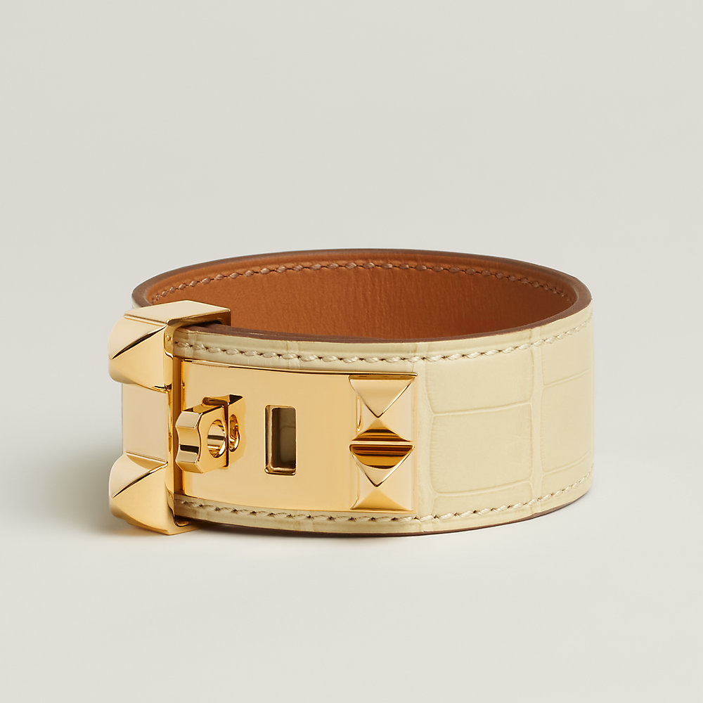 HERMES Leather Choker Blacelet ヘラクリード Collier de Chien 24 bracelet | Hermès USA