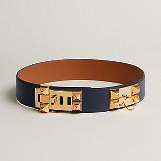【HERMES】レザー×メタルバックル☆Collier de Chien 32 ベルト HERMES】レザー×メタルバックル☆Collier de Chien 32 ベルト
