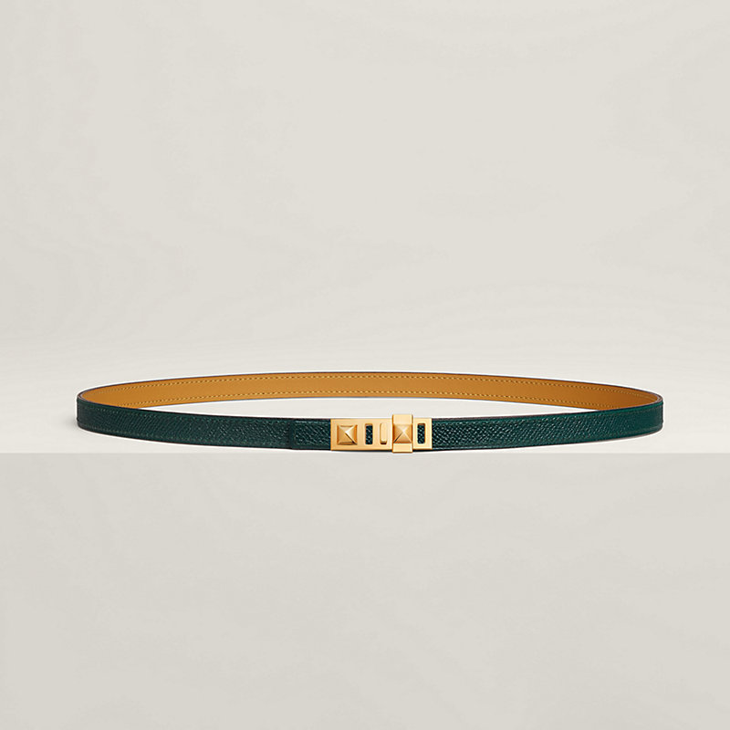 Collier de Chien belt buckle & Reversible leather strap 13 mm