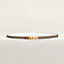 Collier de Chien belt buckle & Reversible leather strap 13&nbsp;mm, View: , view 1 of 3