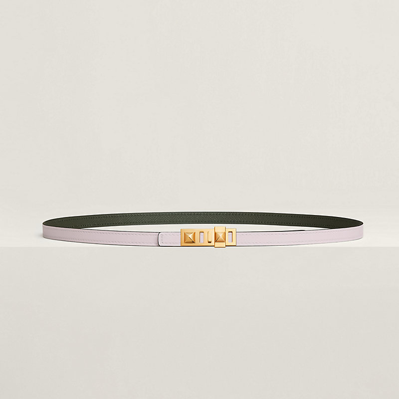 Collier de Chien belt buckle & Reversible leather strap 13 mm
